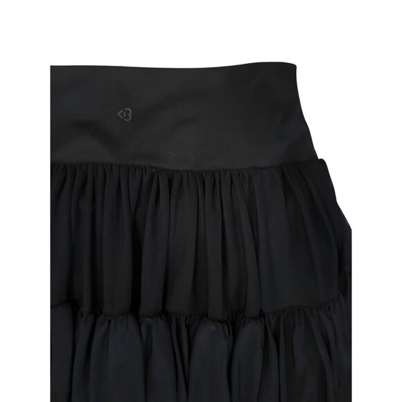 Women S Blogilates Black Mini Skirt Skort Tulle Mesh Ballerina High Waisted - Picture 5 of 6